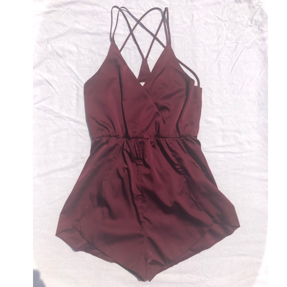 Silk Romper / Tobi